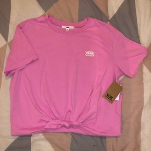 COPY - Pink Knotted Vans T-Shirt